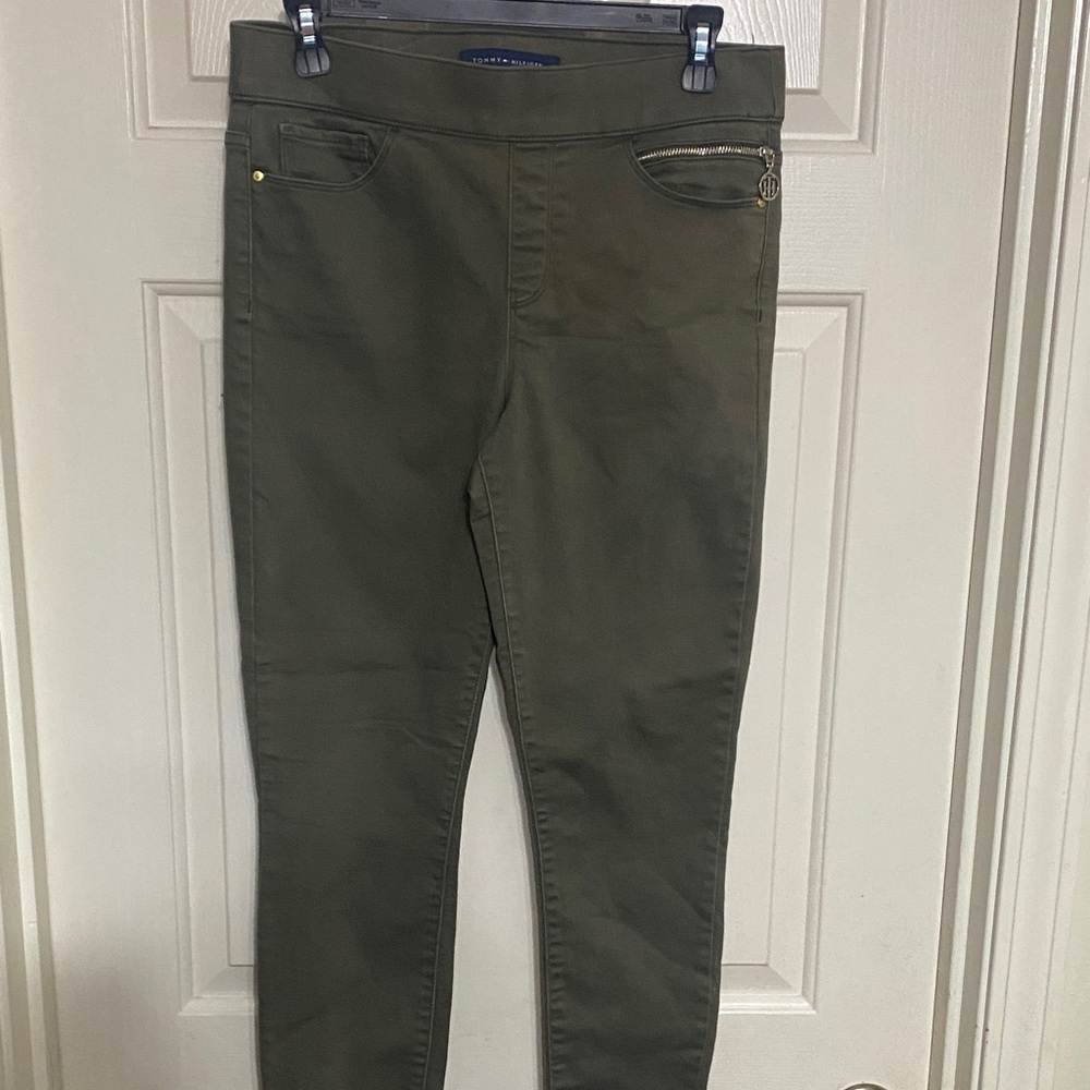 Tommy Hilfiger Olive Green Pants